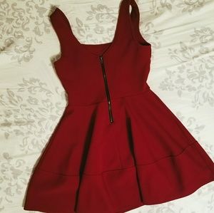 Classic Red Skater Dress